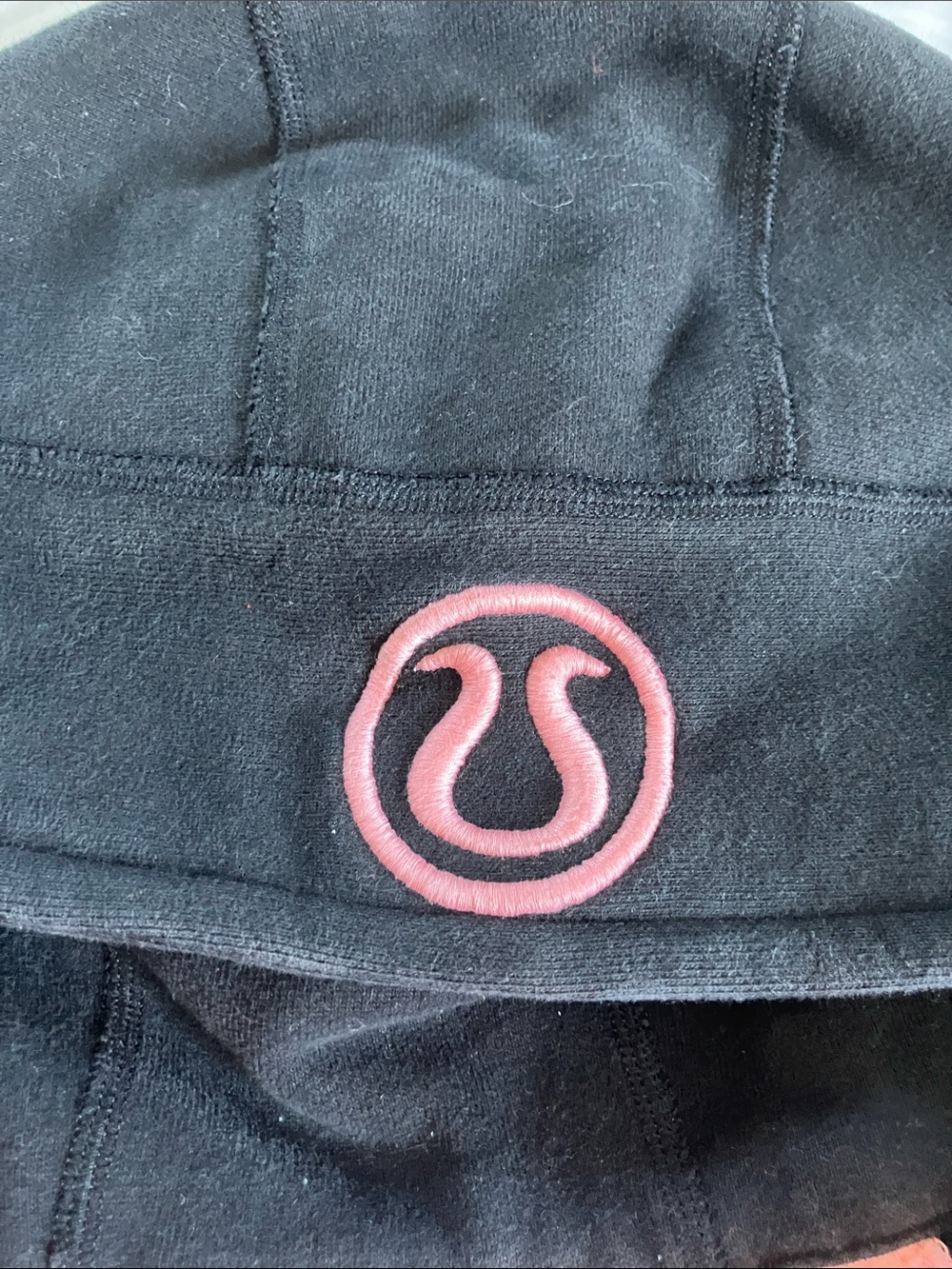 lululemon athletica Pink & Black Colorblock Zip Hoodie - Picture 3 of 4
